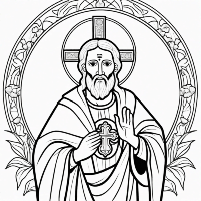 wielki post kolorowanki