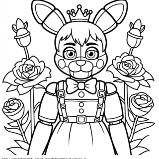 Kolorowanka Animatronik Królik