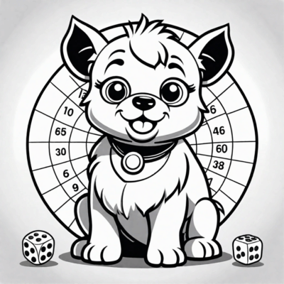 bingo i rolly kolorowanka