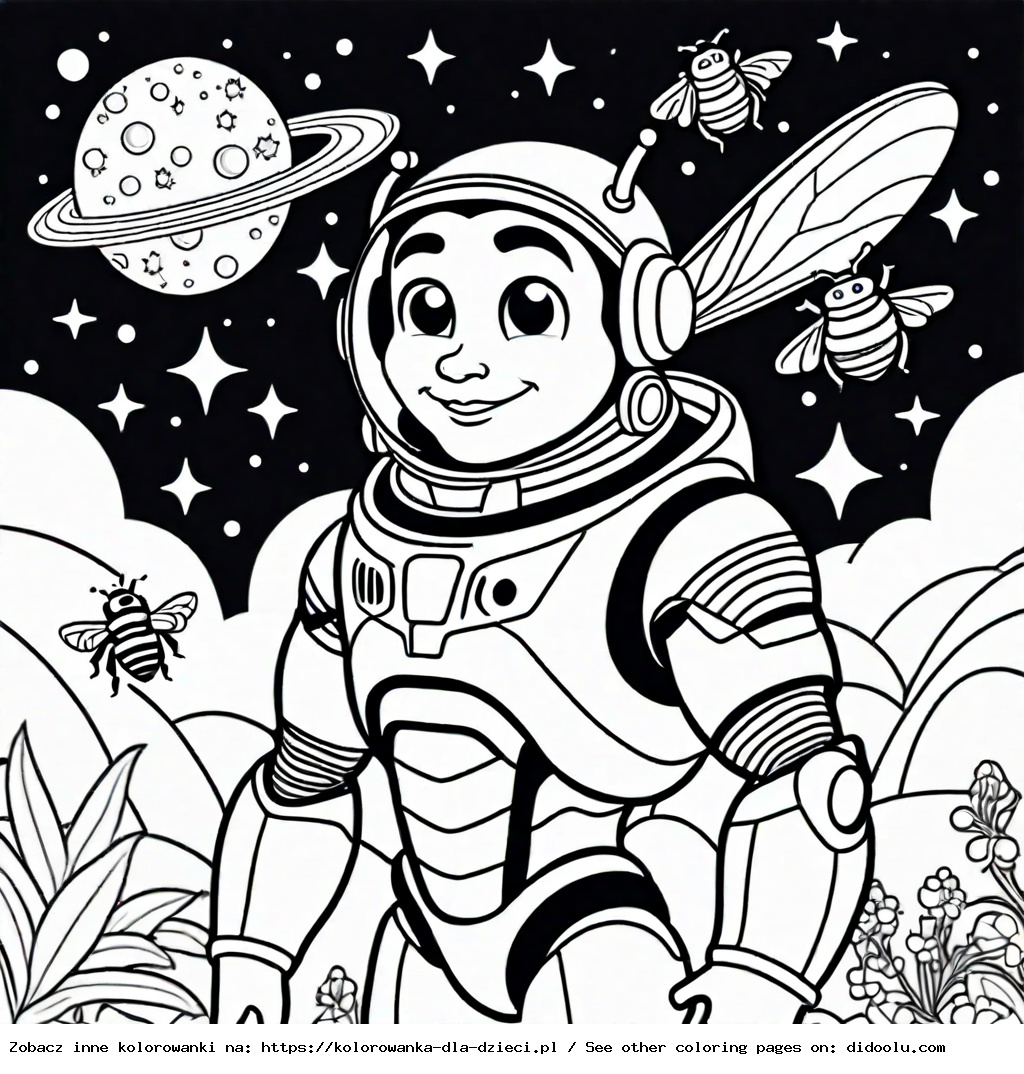 buzz astral kolorowanka