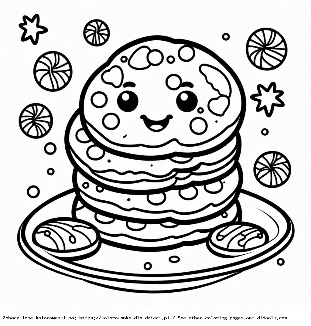 ciasteczko kolorowanka