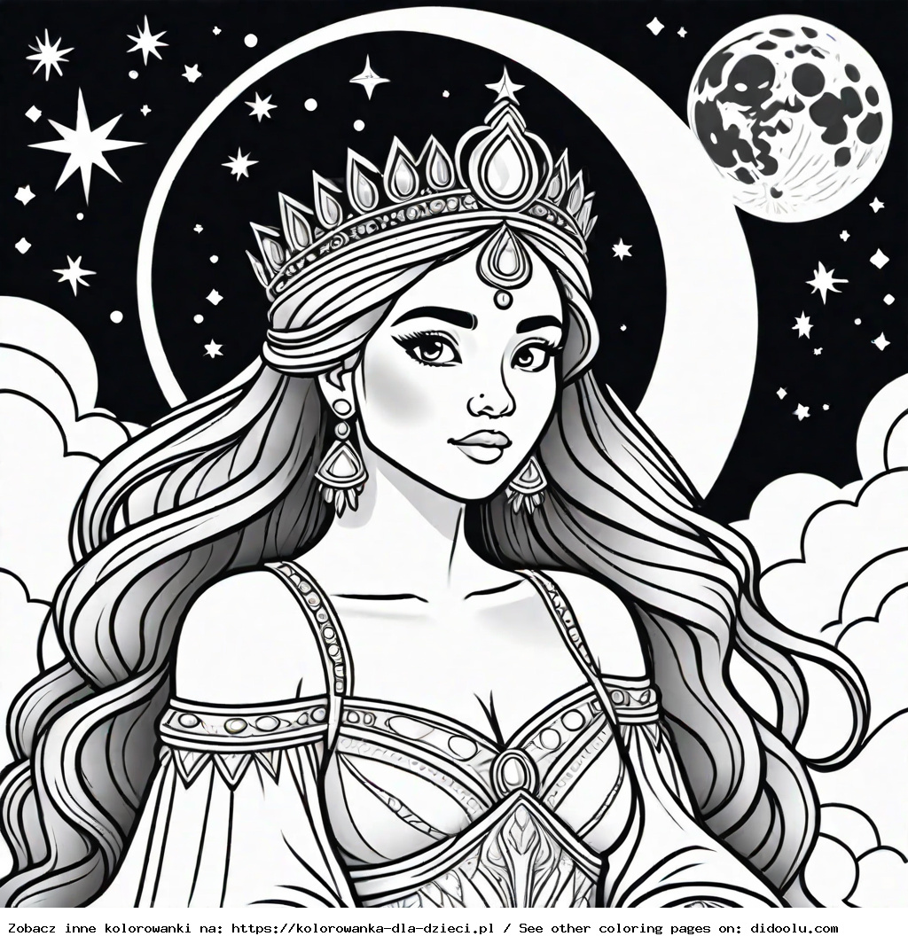 czarodziejka z księżyca kolorowanka