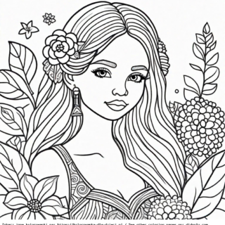 doodle kolorowanka