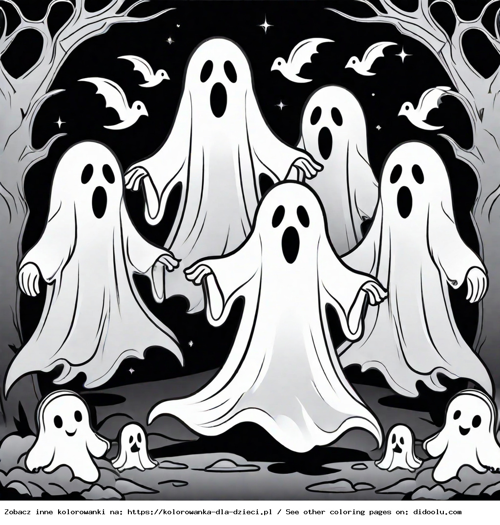 duszki kolorowanki
