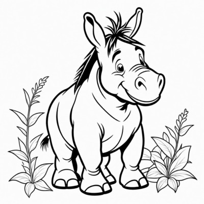 kłapouchy kolorowanka