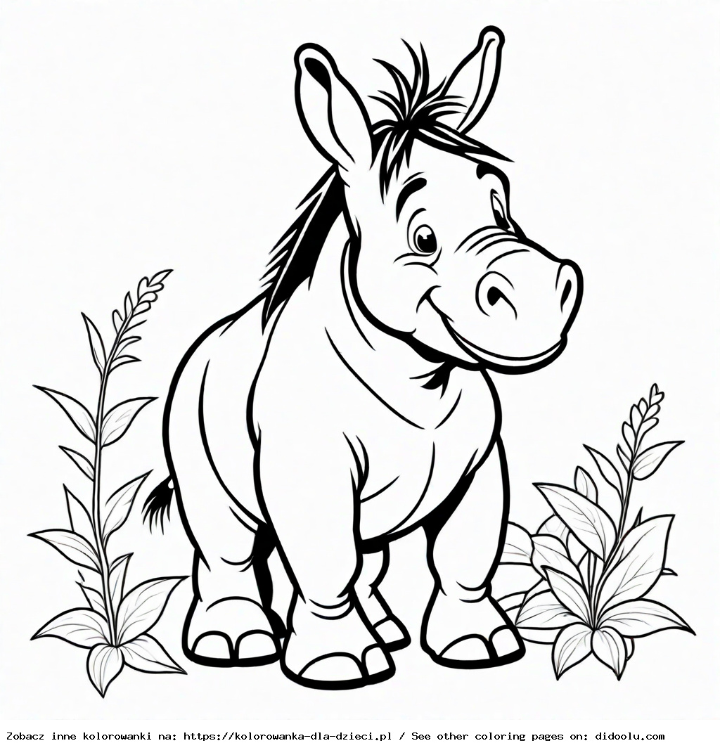 kłapouchy kolorowanka