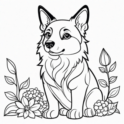 Wesolutki Rok 2023 — Kolorowanka Dziecięca