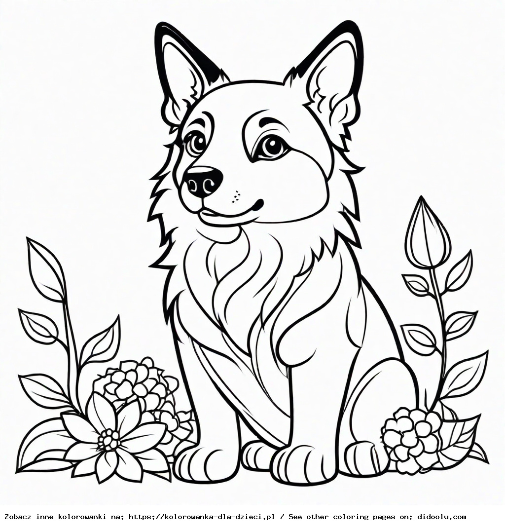 Wesolutki Rok 2023 — Kolorowanka Dziecięca