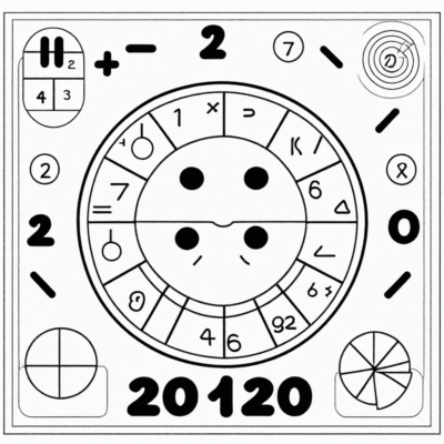 Kolorowanka liczby 1–20: zabawa i nauka