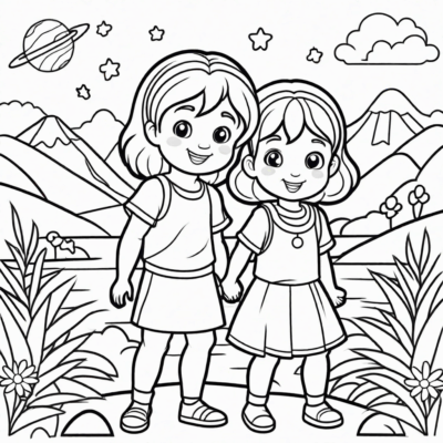 kolorowanka na dzień dziecka