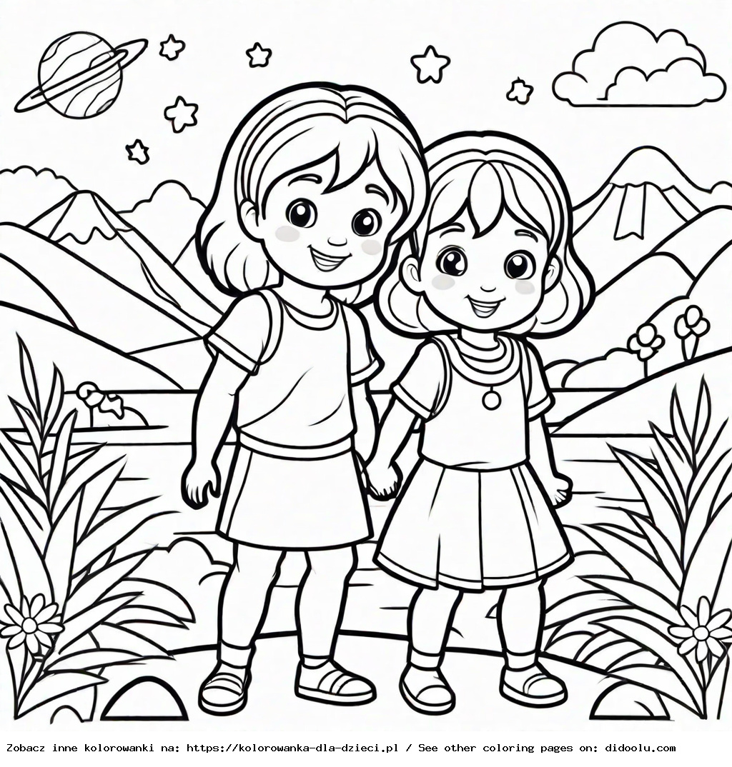 kolorowanka na dzień dziecka