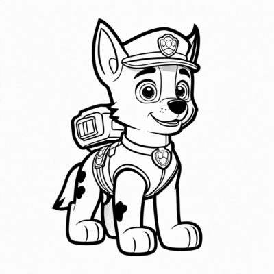 kolorowanka paw patrol