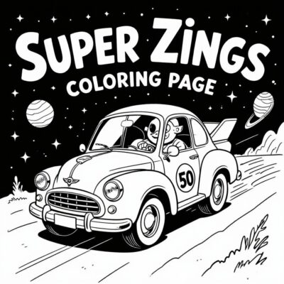 kolorowanka super zings do druku