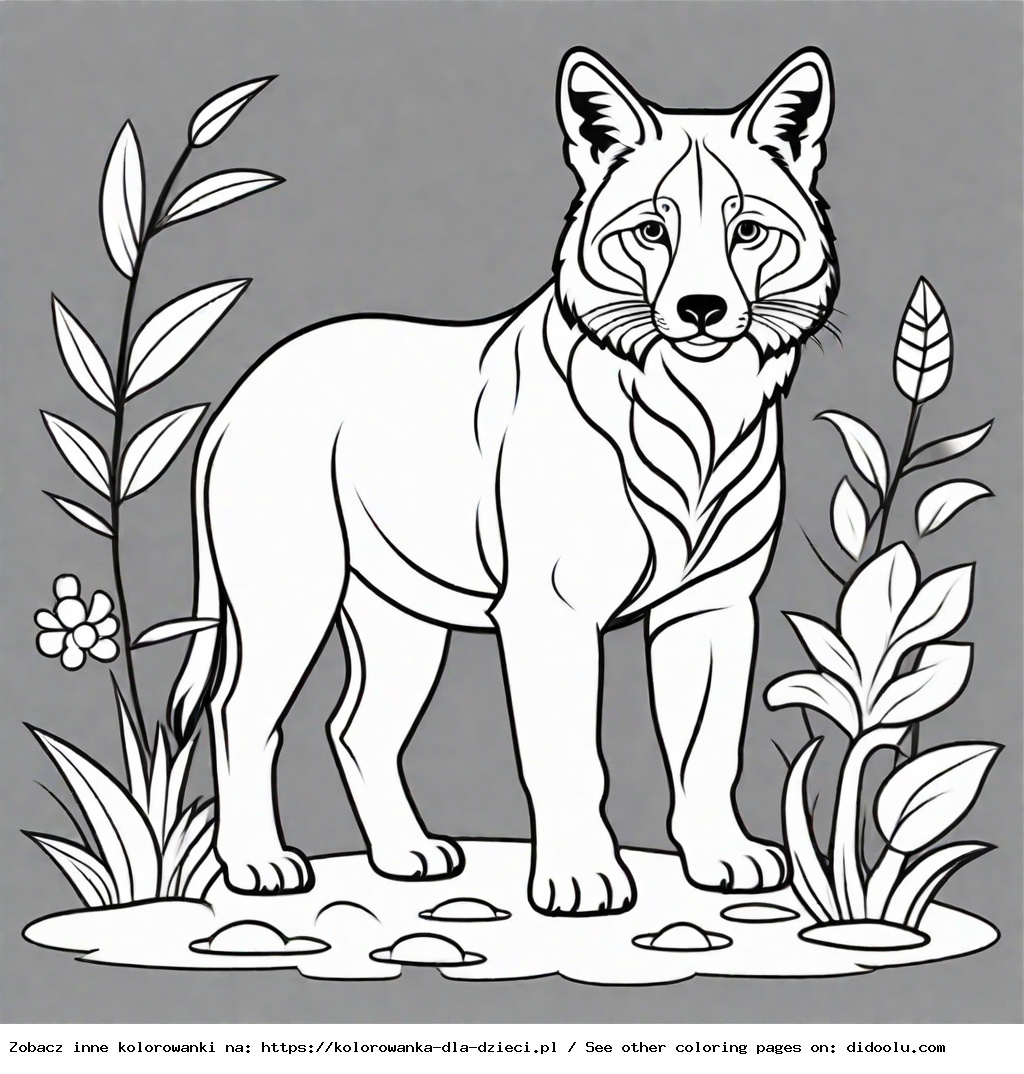 kolorowanka ze zwierzętami