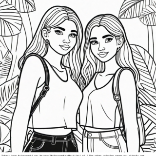 kolorowanki bff do druku