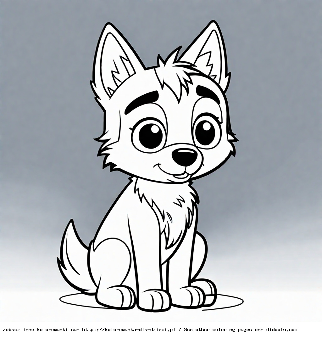 kolorowanki bluey do druku