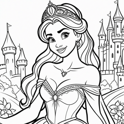 kolorowanki disneya księżniczki