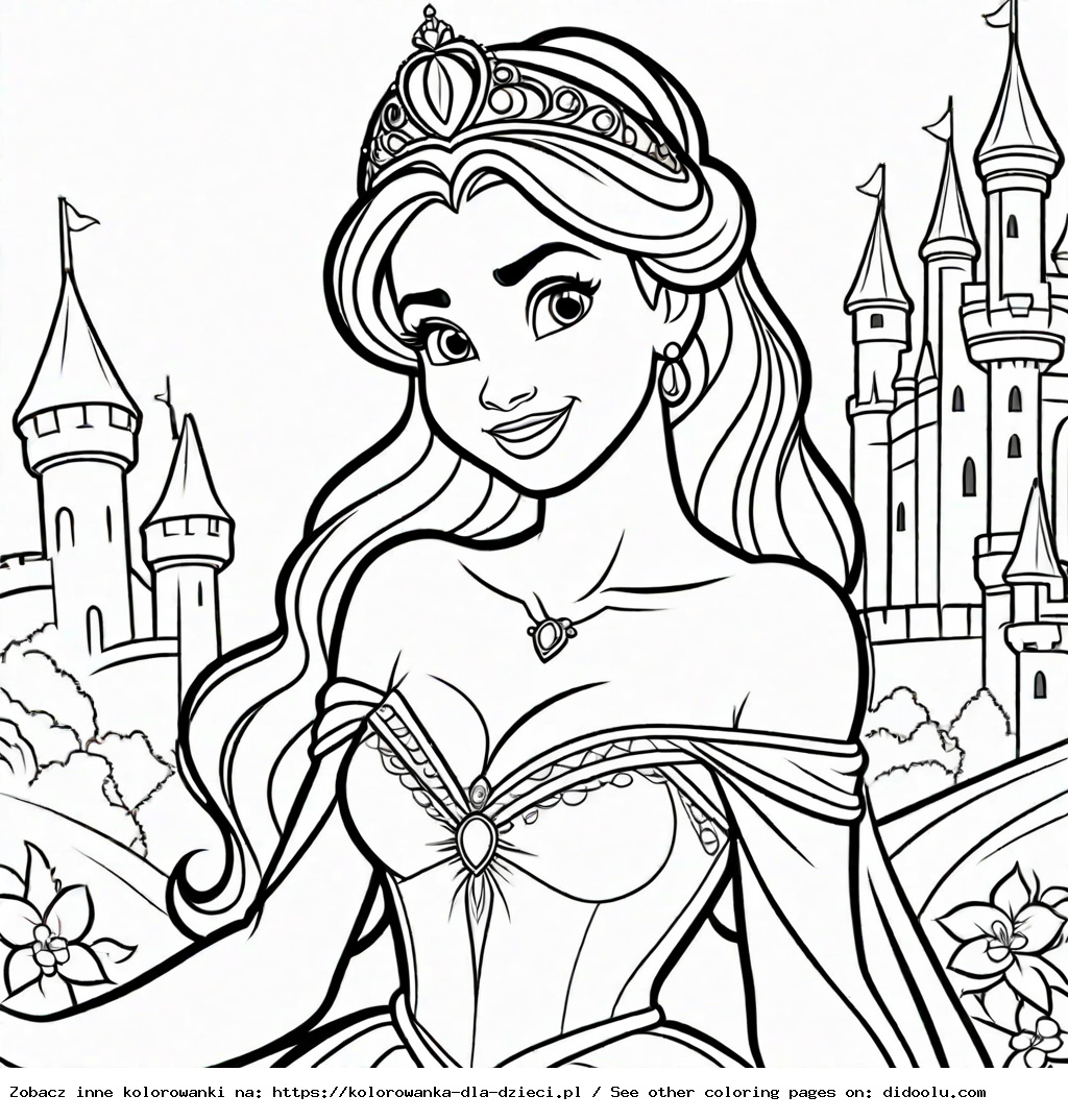 kolorowanki disneya księżniczki