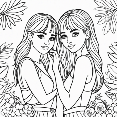 kolorowanki dla bff