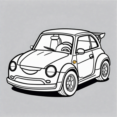 kolorowanki dla dzieci samochody