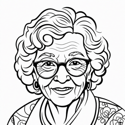 kolorowanki dla seniorów