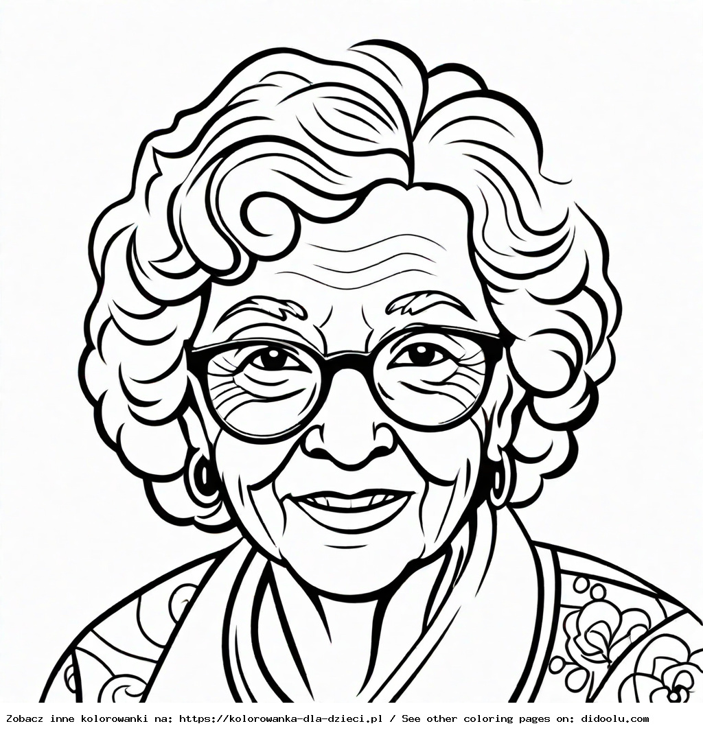 kolorowanki dla seniorów