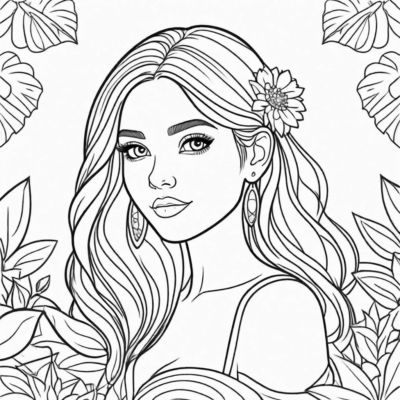 kolorowanki do druku dziewczynki
