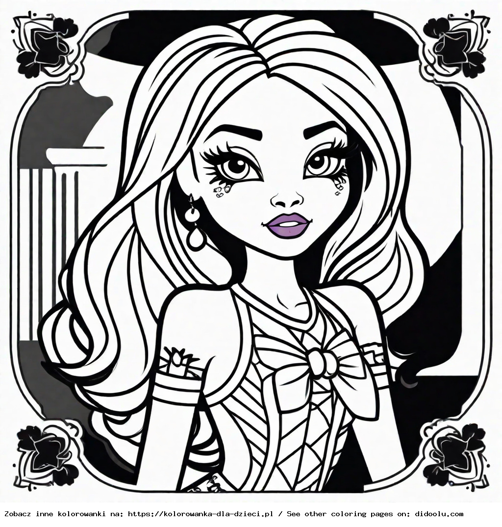 kolorowanki do druku monster high