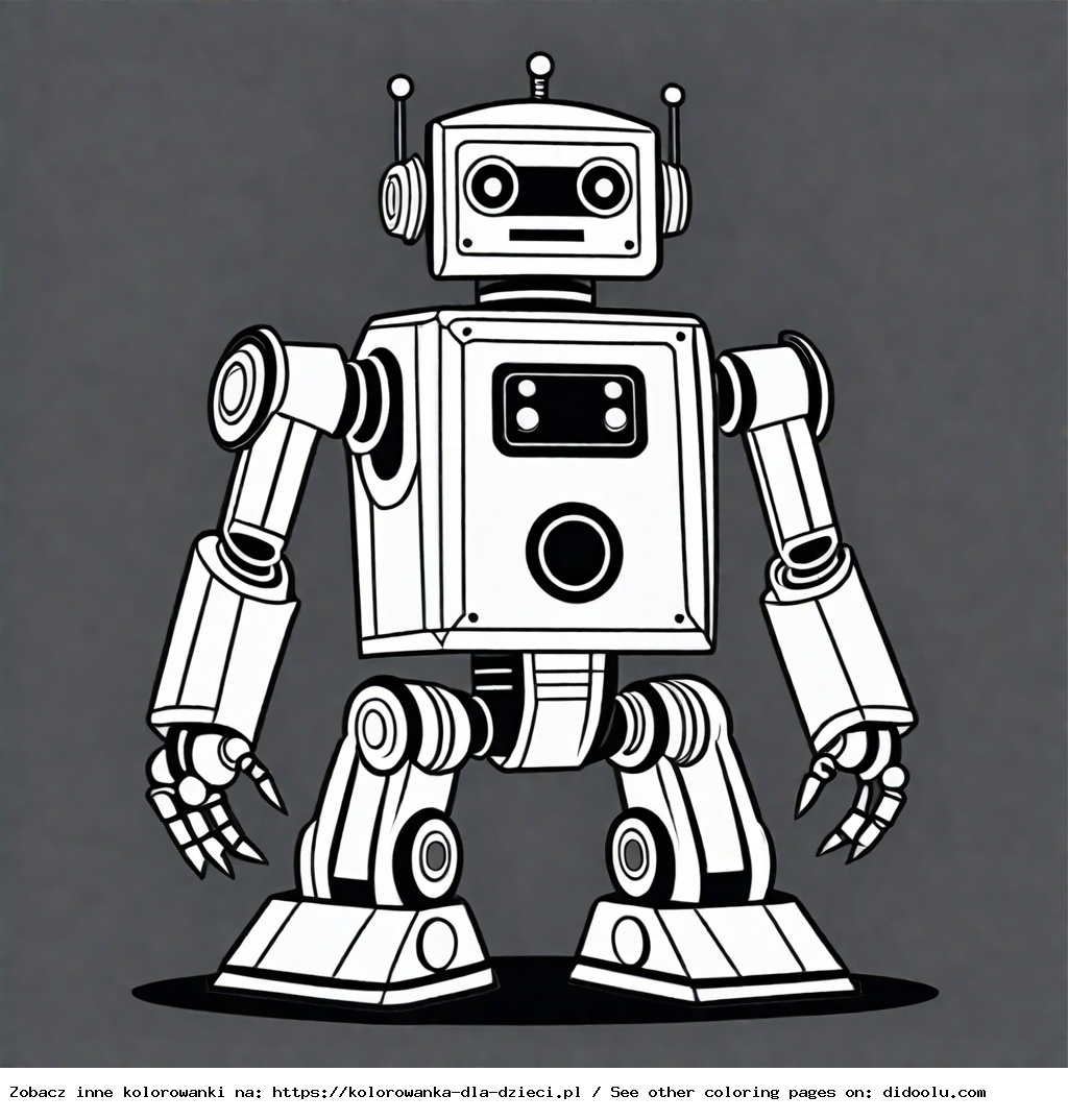 kolorowanki do druku roboty