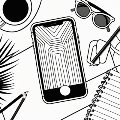 kolorowanki do druku telefon