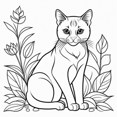 kolorowanki do druku zwierzęta koty