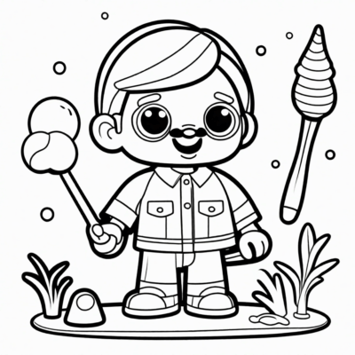 kolorowanki do wyklejania plasteliną