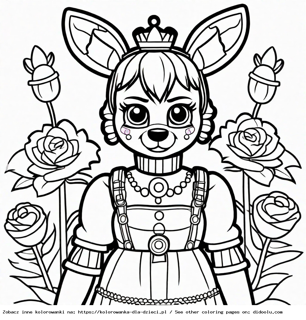 kolorowanki fnaf sister location