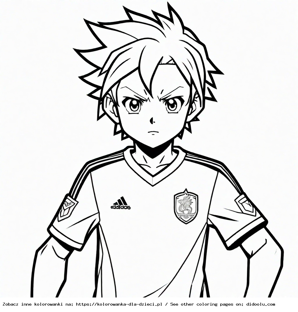 kolorowanki inazuma eleven