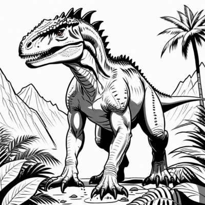 kolorowanki indominus rex