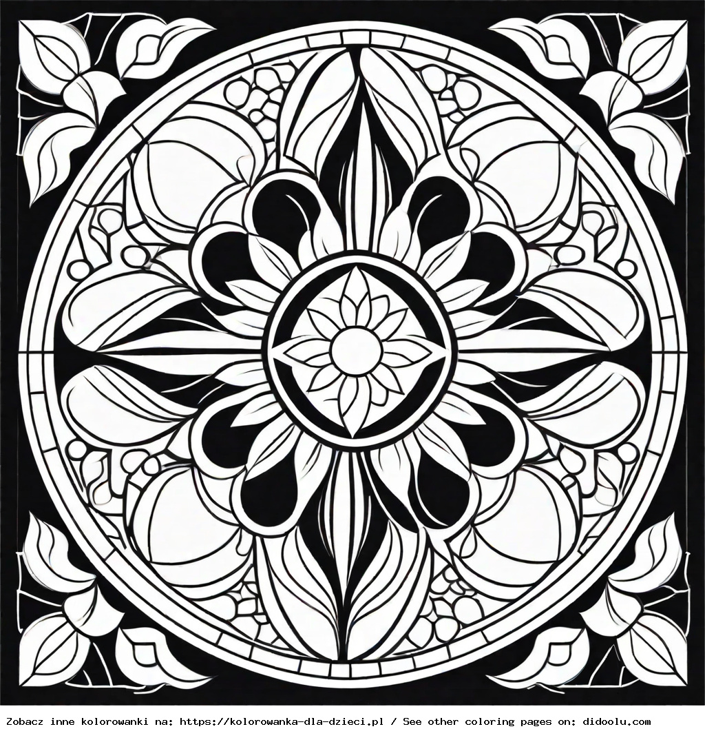 kolorowanki mozaiki