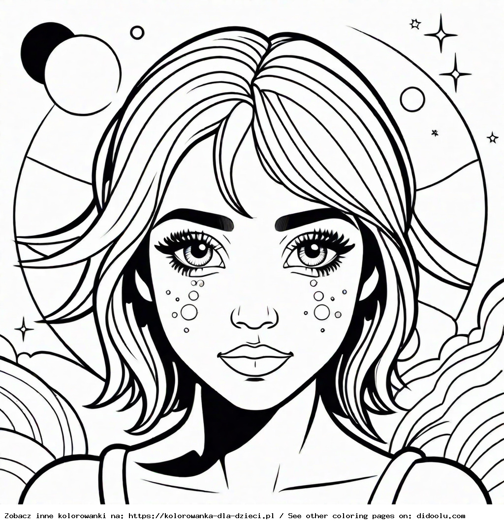 kosmo skye kolorowanka