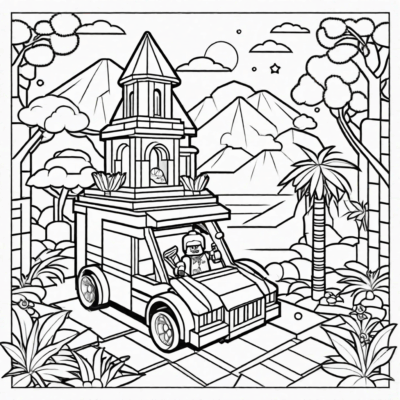 lego dreamzzz kolorowanka do druku