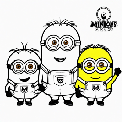 minionki kolorowanka do wydruku