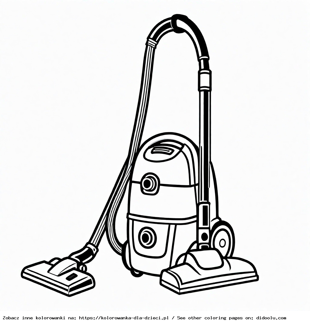 odkurzacz kolorowanka
