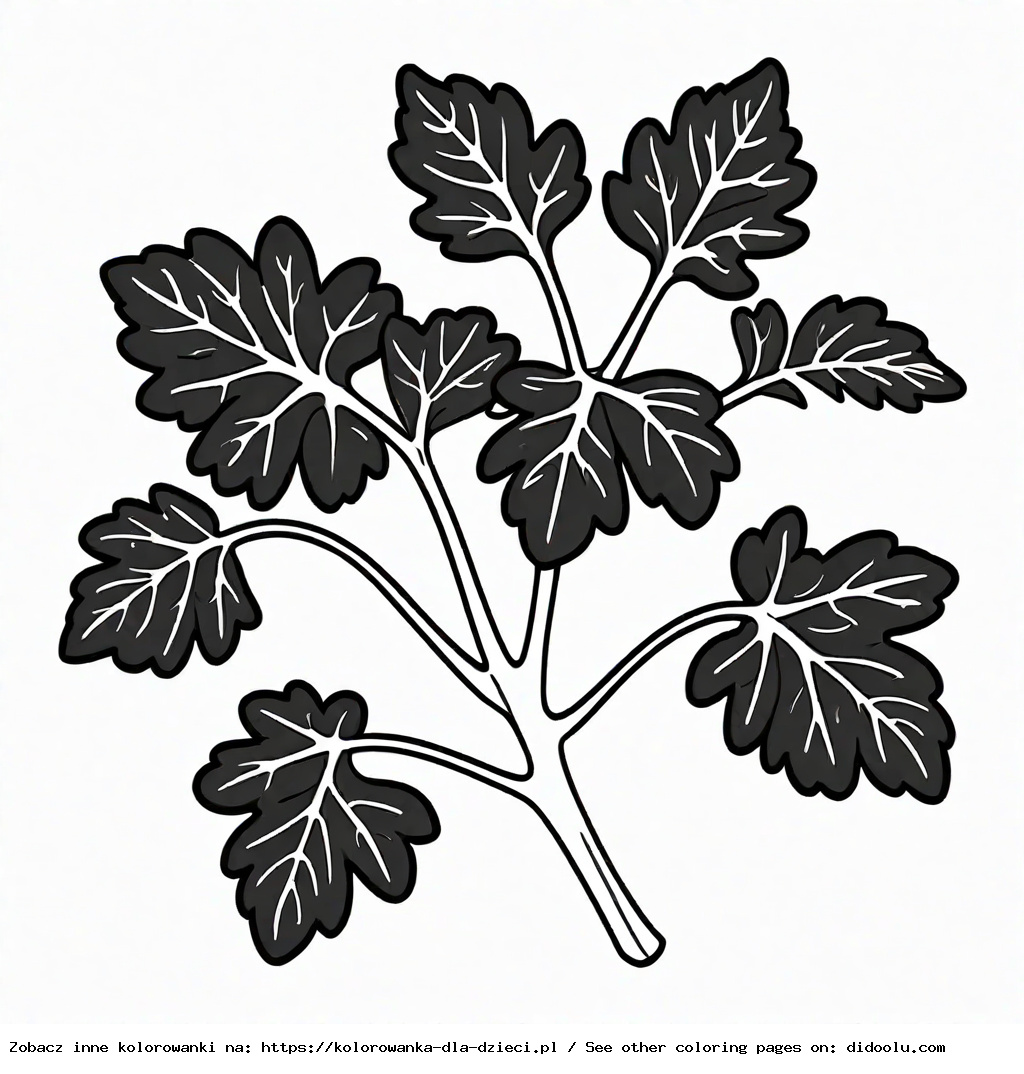 pietruszka kolorowanka