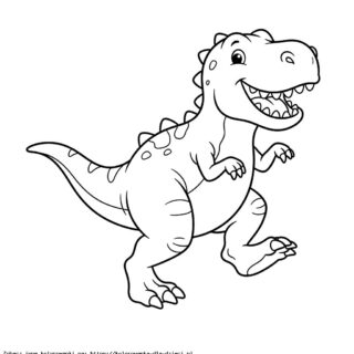 Kolorowanka Indominus Rex