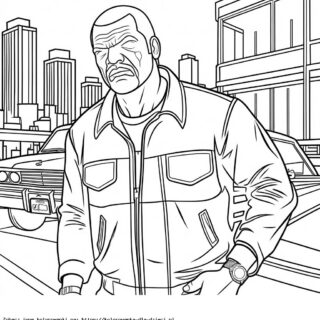 kolorowanki gta