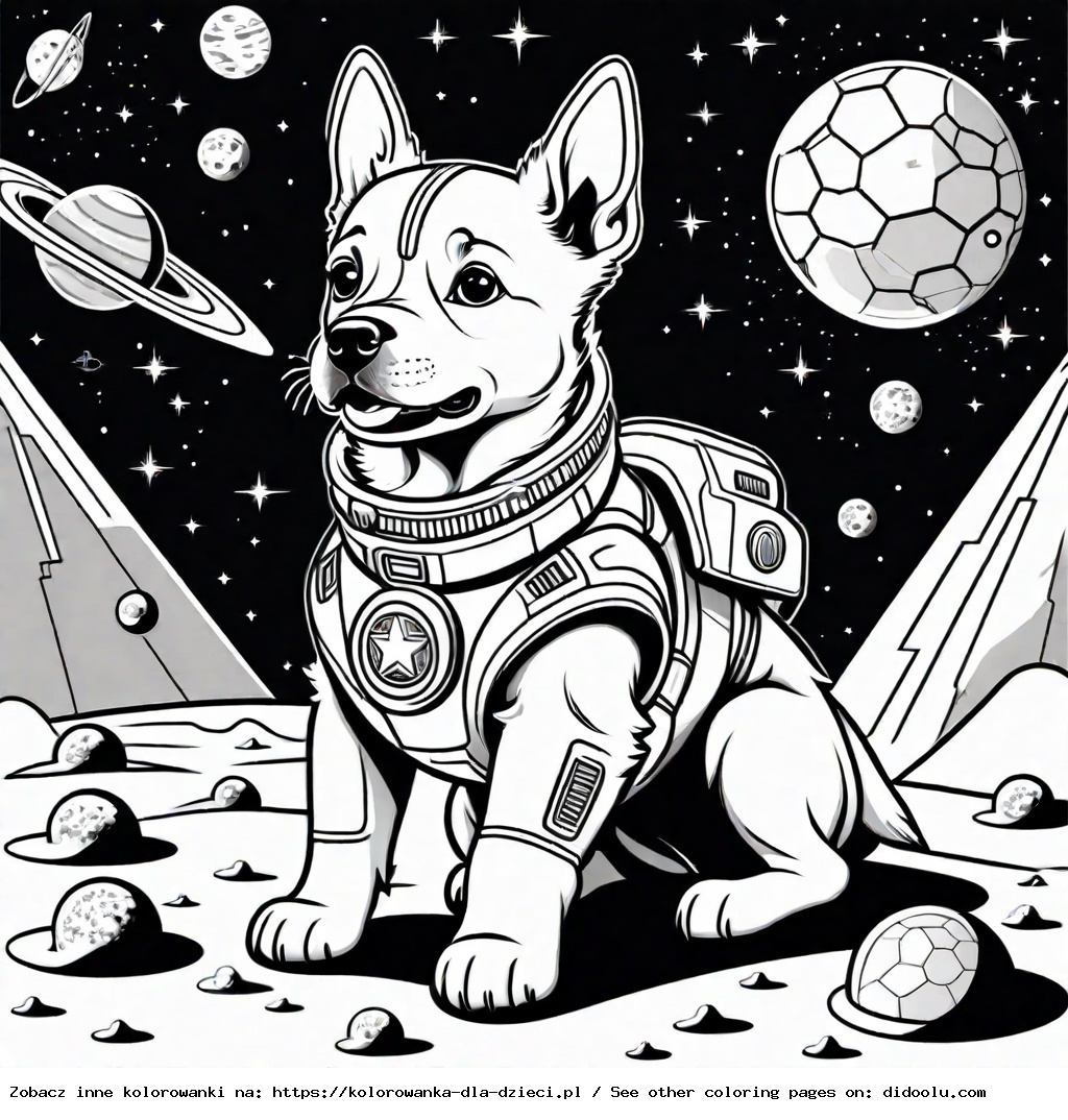 psi patrol kosmopieski kolorowanki