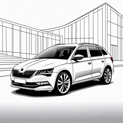skoda kolorowanka