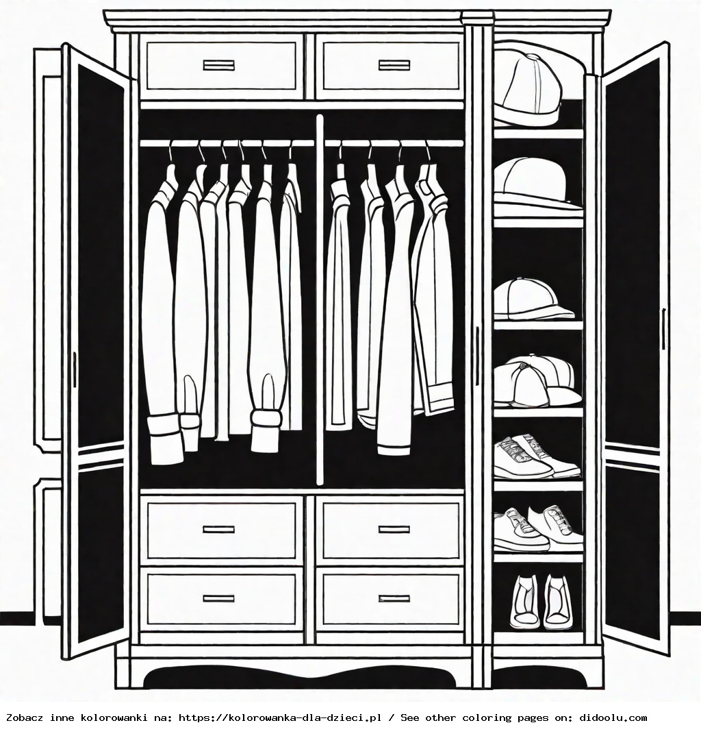 szafa kolorowanki