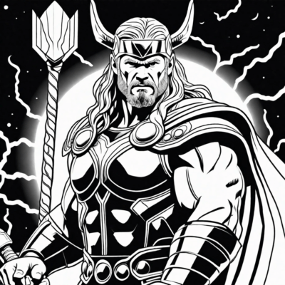 thor kolorowanka