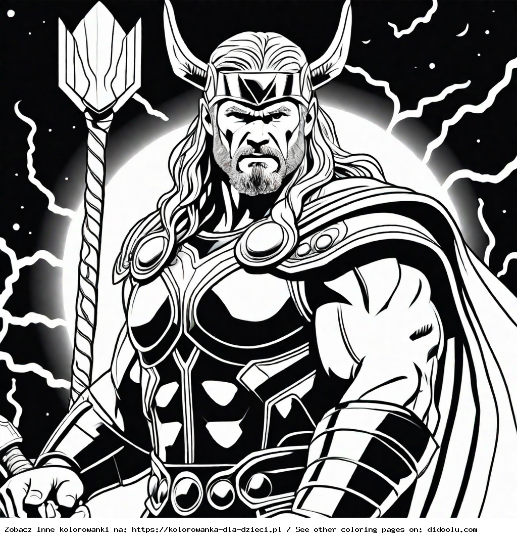 thor kolorowanka