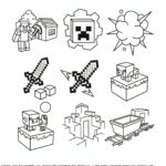 kolorowanki dla chłopców minecraft