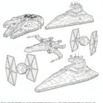 kolorowanki star wars statki